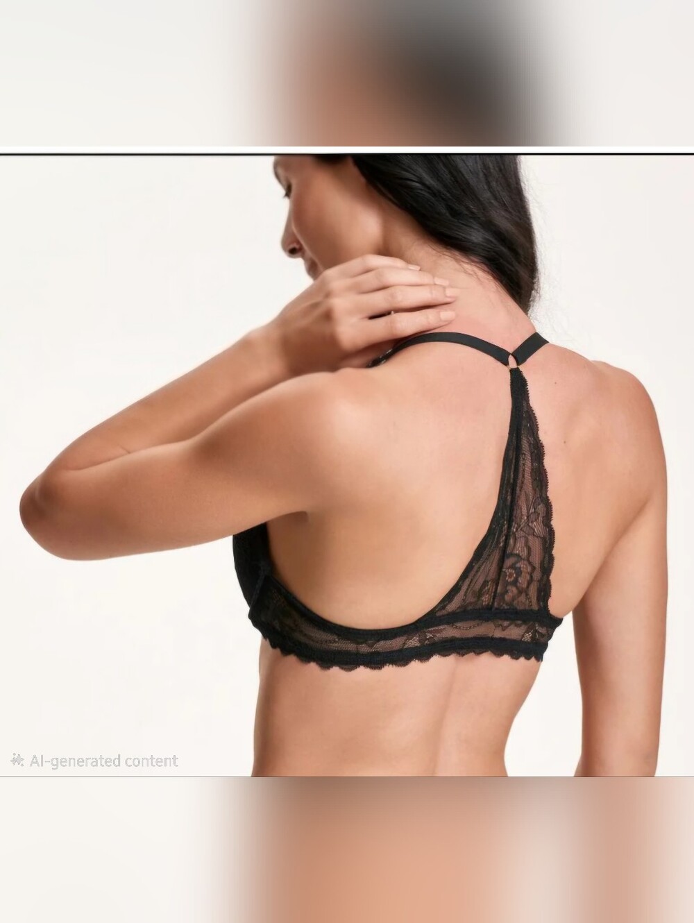 Cherries Weekend Charm Racerback Push-Up Bra - Picture 2 of 6
